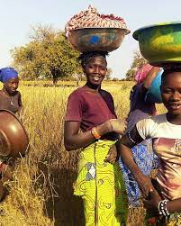 happy women medina yorofoula kolda senegal happy women women senegal
