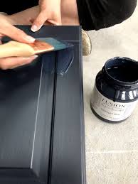How to paint melamine cabinet doors. How To Paint Melamine Kitchen Cabinets Fusion Mineral Paint Kitchen Cabinet Remodel Painting Melamine Melamine Cabinets