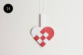 Danish Hearts Christmas Crafts Paper Hearts Christmas Hearts