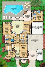 Bentonville House Plan Courtyard House Plans House Plans Courtyard House