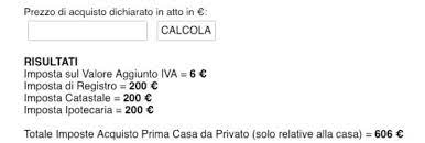 Quanto costa un atto notarile per l'acquisto di una casa? Spese Acquisto Prima Casa Cosa Guardare