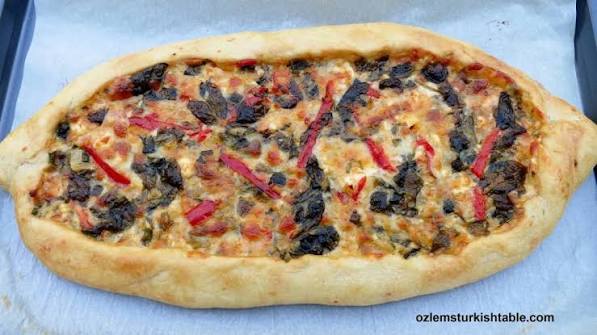 Vegetable Pide