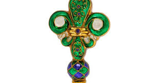Christopher Radko Ornaments Fleur De Lis Ornament 1019903 Christopher Radko Ornaments Fleur De Lis Christopher Radko