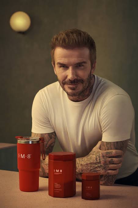 David Beckham, Co-Founder of IM8 Health, AI generated