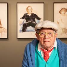 His father, a conscientious objector during the second world war, had a kind heart remembers hockney. David Hockney Drawing From Life Review Stripping Subjects Down To Their Gym Socks Art The Guardian