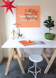 It's made to be the. How To Make A Crafting Table Saw Horse Type