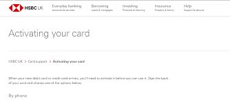 Select the current account that the direct debit is set up on. Www Hsbc Co Uk Newcard Activate Your New Hsbc Card Online Icreditcardlogin