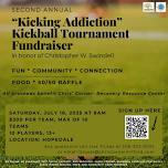 Kicking Addiction Kickball Tournament Fundraiser