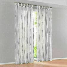 Vorhänge und vorhangstoff meterware aus fairer nachhaltiger ökologischer bio baumwolle. Gardine Natur Schlaufenschal Streifen Blickdicht 100 Baumwolle Vorhang Typ247