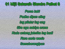 Piwulang saka tembung kasebut yaiku. Kumpulan Tembang Macapat Sesuai Urutan Lengkap Makna Dan Contohnya Seni Budayaku