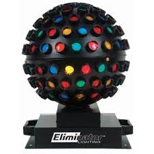 Light Disco Ball Colored Large Broadway Party Tent Rental