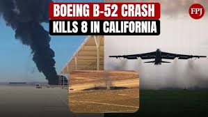 Another Boeing Tragedy: B-52 Bomber Crashes After Takeoff, 8 Dead At US Air  Force Base In California