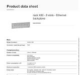 Bmexbp0800 Rack X80 - 8 Slots - Ethernet Backplane for PLC ...