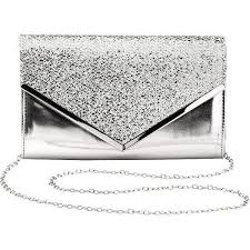 Black And Silver Clutch Purse Pin On Dope