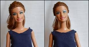The closet of a fashion doll comes quite expensive, but if you know how to sew, you can easily nail this fashion closet like a pro! Diy Barbie Blog Easy No Sew Wrap Dress For Barbie From Old T Shirt Free Pattern