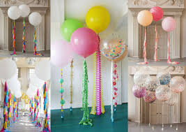Party streamer and balloon decorations | just because. Have A Blast On Your Birthday With These Balloon Decor Ideas Venuelook Blog
