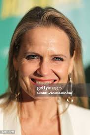 Actor Eddie Perfect and wife Lucy Cochran arrive ahead of the opening...  News Photo