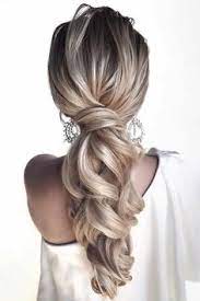 Easy Wedding Hairstyles You Can Diy Wedding Forward Ponytail Hairstyle Hairstyle 2020 In 2021 Elegant Ponytail Hair Styles Elegant Hairstyles