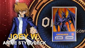 How to make anime style yugioh cards giveaway duel amino. Yugioh Joey Wheeler Orica Battle City Anime Style Deck