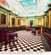 Grand Lodge Room Freemasons Hall Dublin Ireland Interior Of Irish Masonic Lodge Masonic Lodge Grand Lodge Masonic Temple