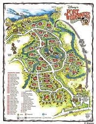 3 pm for cabins and 1 pm for campsites. Disney World Maps For Each Resort Disney Fort Wilderness Resort Fort Wilderness Disney Fort Wilderness Resort
