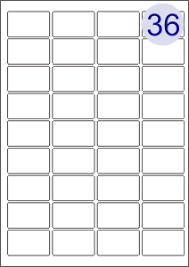 Code for 24 lables per page. Die Cut Round Corners Labels Stickers A4 Label Sheets