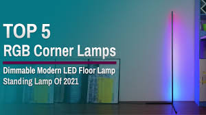 Not only will an led floor lamp reduce your annual energy costs, but it will also save you money on light bulbs, since led light bulbs last for years. Top 5 Best Rgb Corner Floor Lamps Of 2021 Dimmable Modern Led Floor Lamp Standing Lamp Youtube