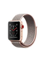 Shop Apple Watch Gold Aluminum Case With Light Pink Sport Loop In 38mm And 42mm With Built In Cellular Buy Now Buy Apple Watch Apple Watch Apple Watch Bands
