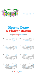 So uhhhhh how the ever loving heck do you draw a rose flower crown??? How To Draw A Flower Crown Really Easy Drawing Tutorial