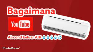Masalah aircond leaking (bocor), air menitik dalam rumah. Diy Bagaimana Kalau Aircond Rumah Keluar Air Youtube