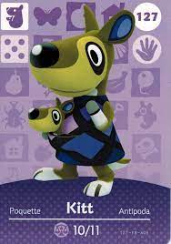Amazon.com: Nintendo Animal Crossing Happy Home Designer Amiibo Card Kitt  127/200 USA Version : Video Games
