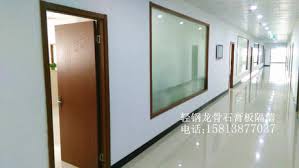 Ceiling keel, gypsum board, partition board, gfrp roofing corrugated sheet, asbe. Shenzhen Fireproof Gypsum Board Light Steel Partition Wall Partition Background Wall Office Plant Gypsum Wall Ceiling Door Installation