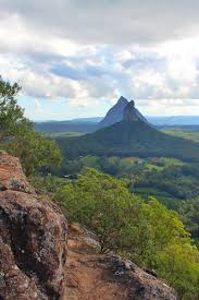 Hiking Mount Ngungun Glass House Mountains Glasshouse Mountains Sunshine Coast Australia Beach
