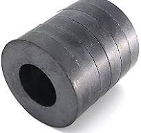 Large Ceramic Ring Magnet,Industrial Grade 8 Ferrite Ring Magnets With Hole  For Science Experiment-OD100mmxID60mmx15mm