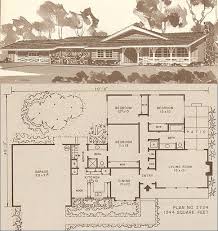 1961 mansfield ohio ranch home brick exterior large living room open fireplace built in oven and range 3 bedrooms 1 1/2 baths full basement with recreation space $26,500. C 1960 Storybook Ranch Plan Bungalow Floor Plans Porch House Plans Floor Plans Ranch