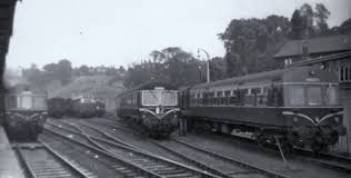 Three Early Dmu S At Ipswich Station In The Late 50 S British Rail Ipswich Electric Locomotive