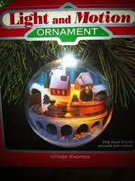 Hallmark Light And Motion Ornament Village Express Hallmark Christmas Ornaments Ornaments Christmas Bulbs