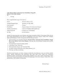 Contoh Surat Lamaran Kerja Ke Perguruan Tinggi Surat Sipir Sarjana
