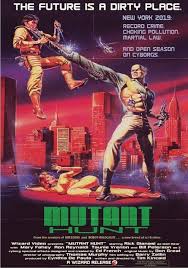 Mutant Hunt 1987 Vh Yes Movie Posters Vintage Horror Movie Posters B Movie