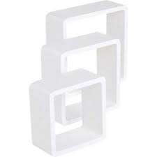 Cube Blanc Super Brillant Blanc Blanc N 0 Spaceo L 28 X P 28 Cm Ep 15 Mm Leroy Merlin Etagere Murale Leroy Merlin Etagere Cube Etagere Murale Blanche