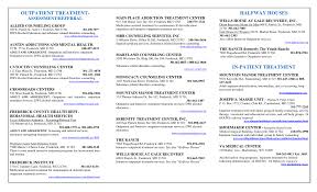 Http Www Takebackmylife Org Downloads Frederick 20county 20 20state 20of 20maryland 20certified 20alcohol 20and 20drug 20treatment 20programs 20brochure 20 202017 Pdf