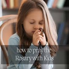 How to Pray the Rosary for Kids Free Printable