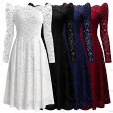 This Is A Lovely Vintage Inspired Ladies Cocktail Evening Dress The Dress Had A Full Lace Design Cocktail Dress Lace Cocktail Evening Dresses Vintage Dresses