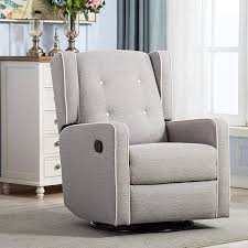 Amazon Com Swivel Rocker Recliner Chair Nursery Glider Chair Nursery Rocking Chairs Rocking Chair Nursery Nursery Glider Chair Swivel Rocker Recliner Chair