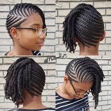 Hair shouldn't get into the eyes of the baby girl who draws or writes. 40 Easy Cornrows Protective Hairstyles For Black Girls Ages 4 12 Coils And Glory