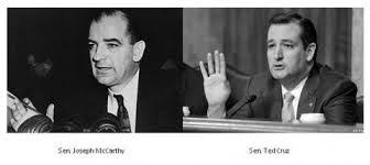 Image result for Ted Cruz and Joe McCarthy