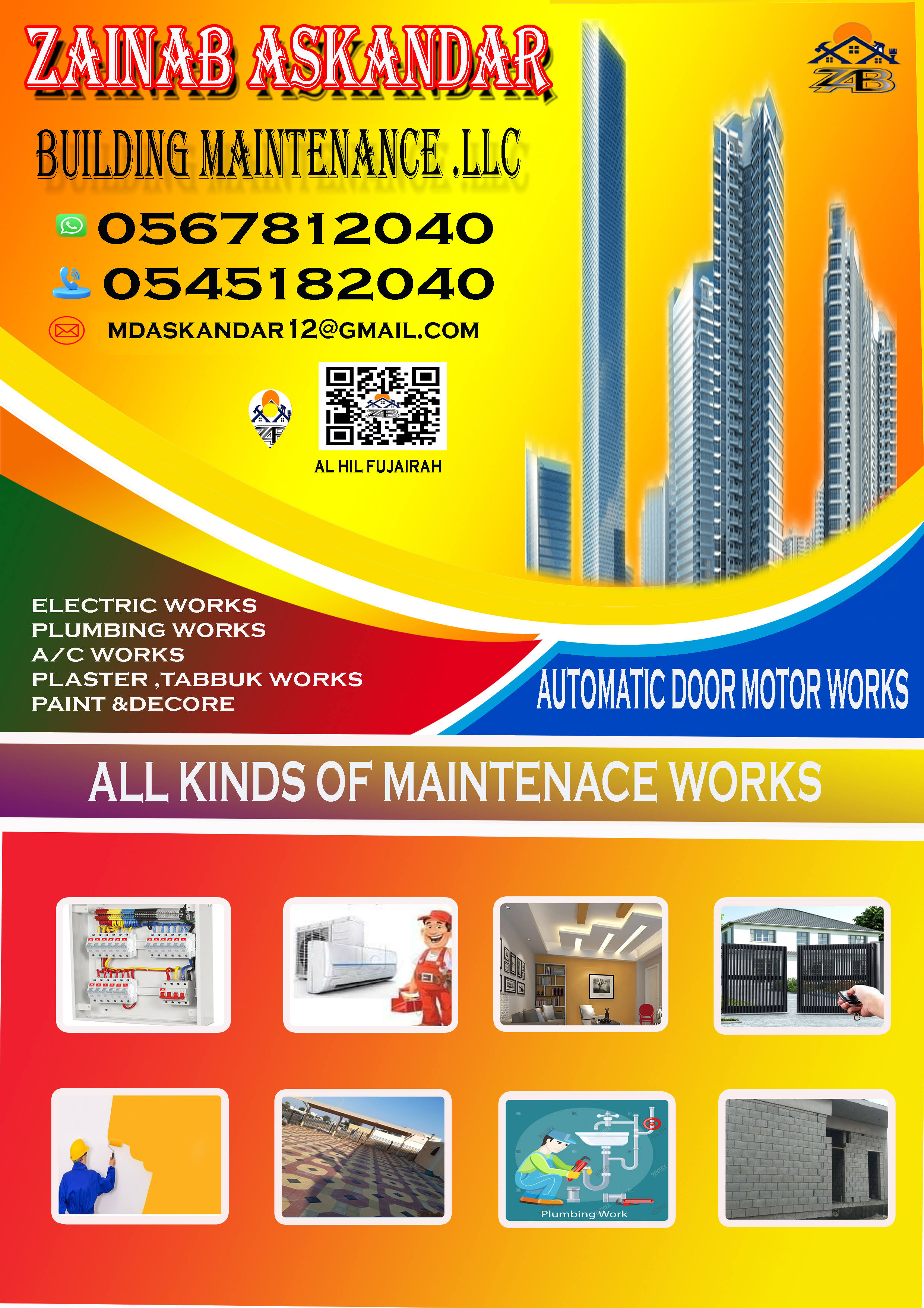 Zainab askandar building maintenace product image