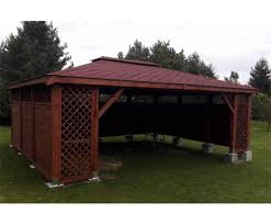 Extra flach und für kleine pools. Gartenhaus Gartenlaube Klebedach Pavillon Aus Kiefernholz Holzhaus Garten 7x5m Ebay