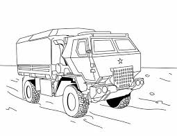 Educational website, printable coloring pages, and funny pictures. Military Truck On Dump Truck Coloring Page Kids Play Color