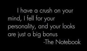 The simplest definition of a noun is that it is a word that refers to a person (such as john or teacher), thing (such as. The Notebook Crush Quotes Quotes Words